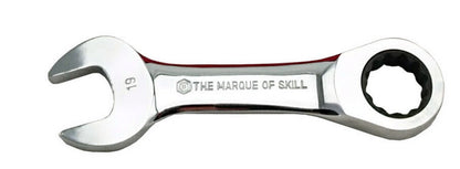 Britool Hallmark Stubby / Short Ratchet Spanner Range 8-19mm