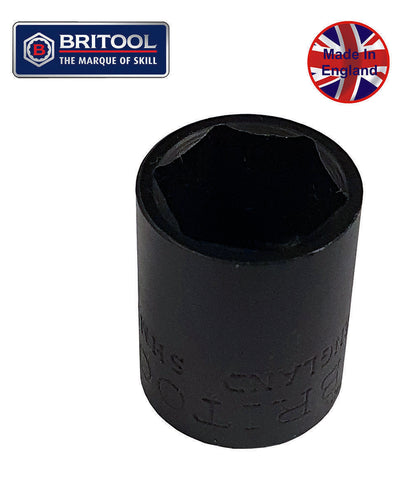 Britool England 1/4" Drive metric impact socket range