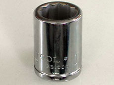 Britool England 3/4"Sd 1" AF  Bi-Hexagon Socket Xb1000