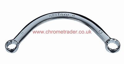 Britool Hallmark Half Moon Spanner 7/16" X 1/2" AF Made In England - Reh4350