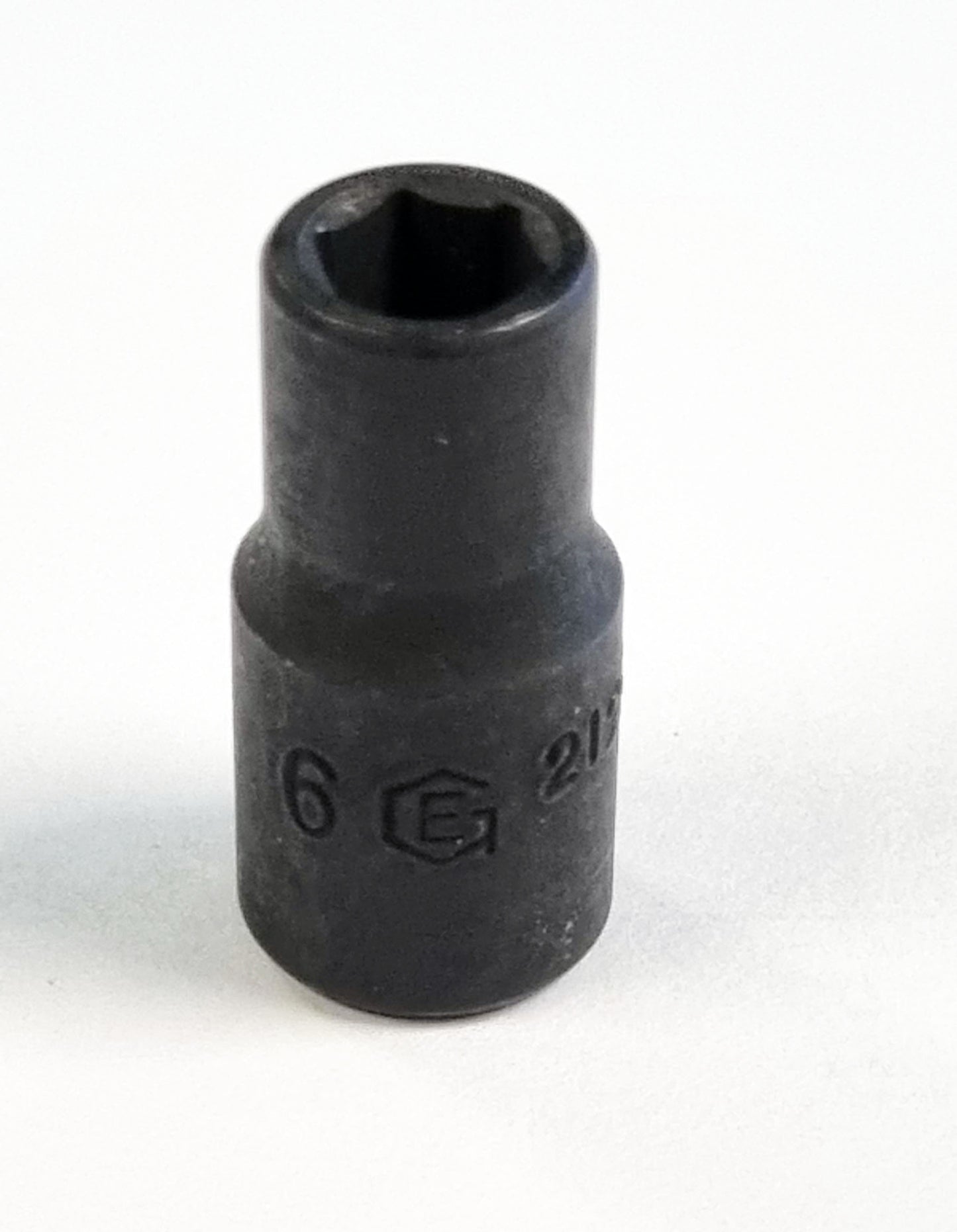 1/4"Sd 6mm Hexagon Impact Socket Standard Depth From Genius Tools - 212506