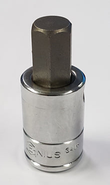Genius Tools 11mm Hex / Allen Key Bit Socket, 3/8" Dr - Suitable For Brake Repair