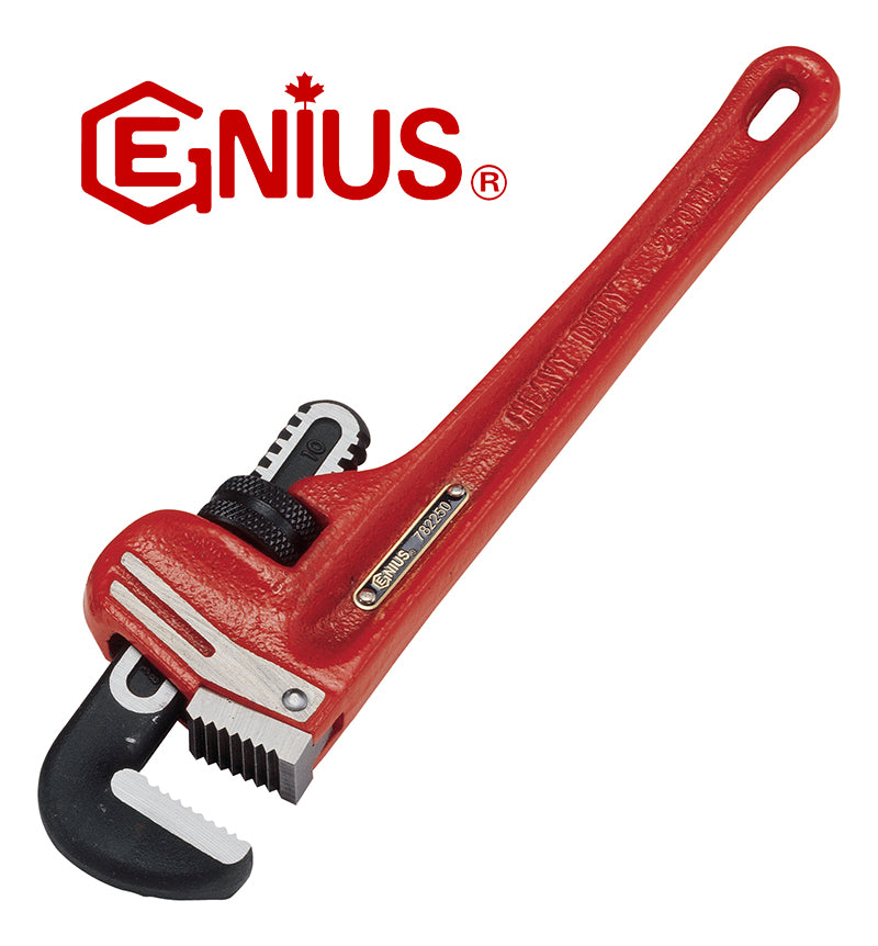 250mm 10" Heavy Duty Pipe Wrench / Stillson From Genius Tools