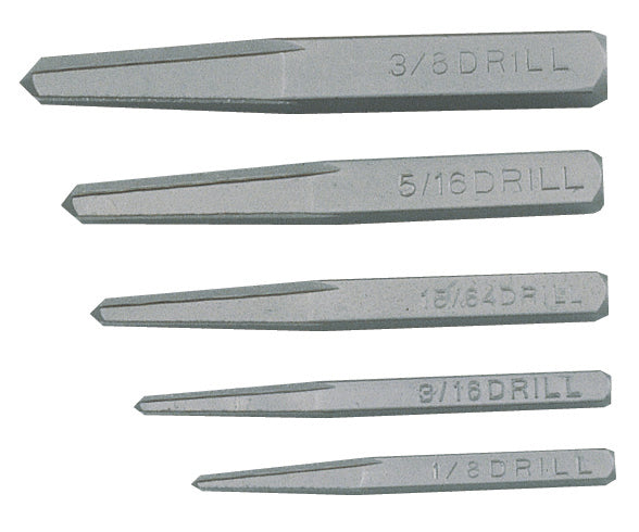 5 Piece Taper Extractor Set From Genius