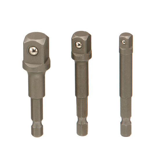 Genius Tools Be-2343P 3pc  Spinner Handle Set (For Electric Drill)