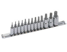 13 Piece Tamperproof Torx / Trx / Star Bit Socket Set From Genius Tools
