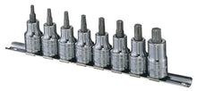 Genius Tools BS-408T 10pc 1/2 Inch  Dr. Star Bit Socket Set