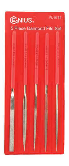 5pc Diamond File Set From Genius Tools