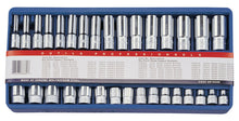 Genius Tools Gs-332M 32 Piece Standard & Deep 3/8"ť Sq Dr Socket Set 7-22mm
