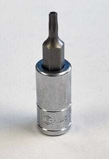 Genius Tools 1/4"Sd Torx T8 Bit Socket - 208+6108