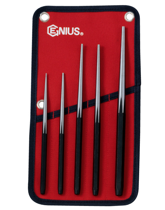 Genius Tools PC565LU 5 Piece Long Taper Line Up Punch Set