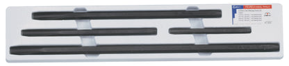 Genius Tools PC-BP4 4pc Oval Bearing Punch Set