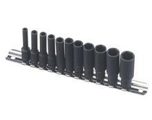 Genius Tools Td-211M 11 Piece 1/4"ť Deep Impact Socket Set