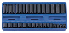 32 Piece Standard & Deep 3/8"ť Sq Dr Impact Socket Set 7-22mm Cr-Mo Genius Tools