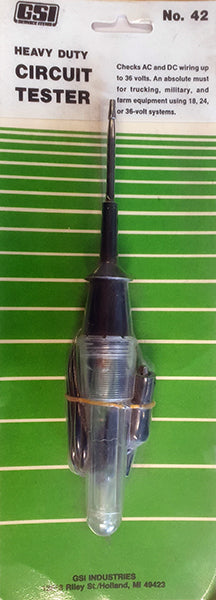 Gsi Heavy Duty Circuit Tester No.42