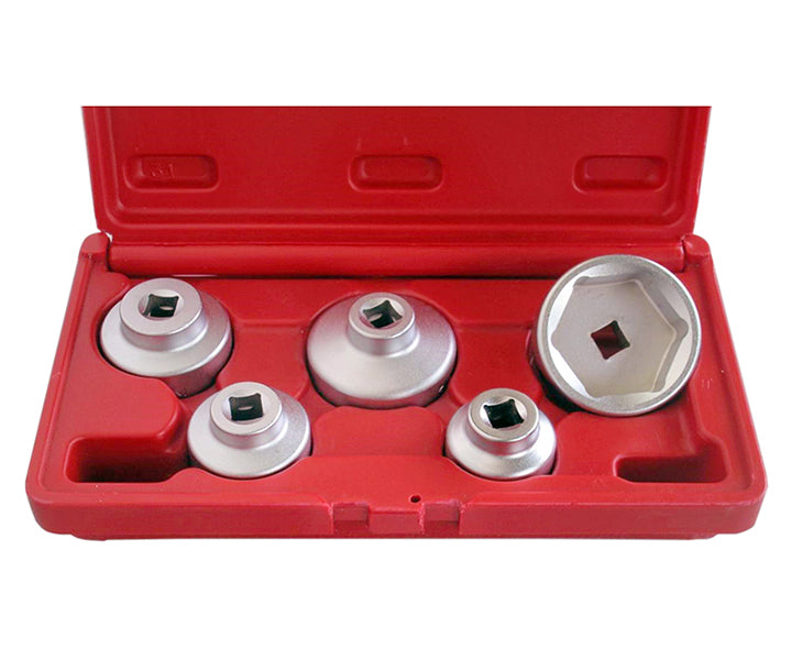 5 Piece Oil Filter Socket Set Britool Hallmark
