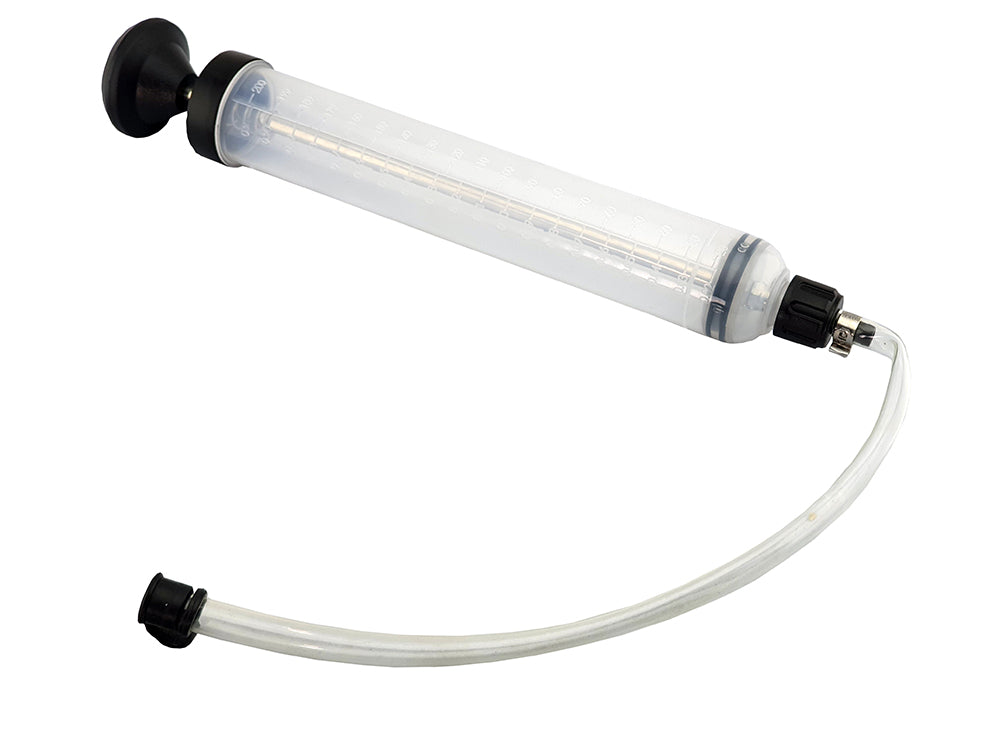 Oil & Brake Fluid Inspection Syringe 200Cc Britool Hallmark Hmvfs