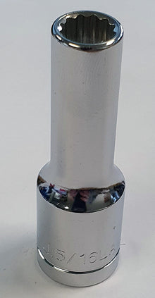 Facom 3/8" Drive Deep 5/16" AF Socket (12-Point) J.5/16La