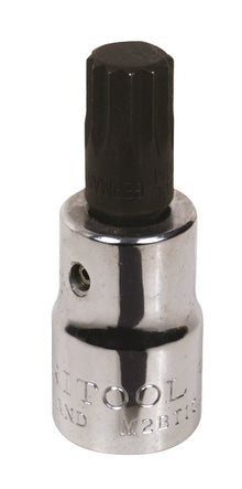 Britool England M2Bt12M M12 Spline XZN Bit Socket 3/8 Inch Sq Dr