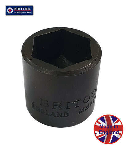 Britool England 3/8"SD Standard Hexagon AF Impact Socket Range 5/16" - 3/4"