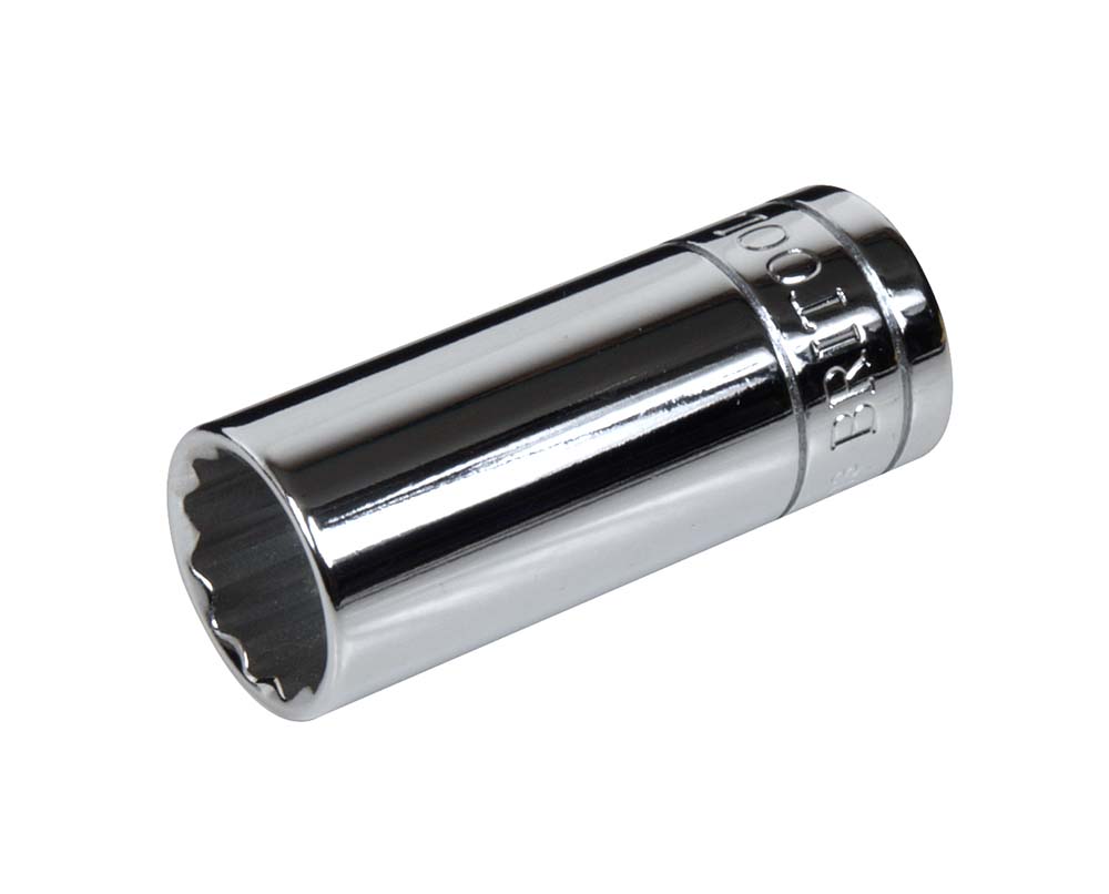 Britool Hallmark 3/8"Sd 11mm Semi Deep Bi-Hexagon / 12 Point Socket - Msb11