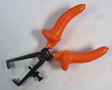 Britool Electricians Hi-Vis Insulated Bent Long Nose Pliers Pe250Lb