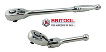 Britool Hallmark 1/4" Long Handle Ratchet + Free Flex Head Stubby Ratchet