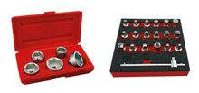 Britool Hallmark Oil Drain Plug Key Set + Oil Filter Socket Set