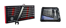 Combination Spanner Set (6-Point Ring) + Stubby Wrench Set Britool Hallmark