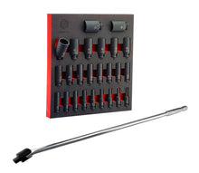 Britool Hallmark 25pc 1/2" Drive Deep Impact Socket Set  + Free Breaker Bar