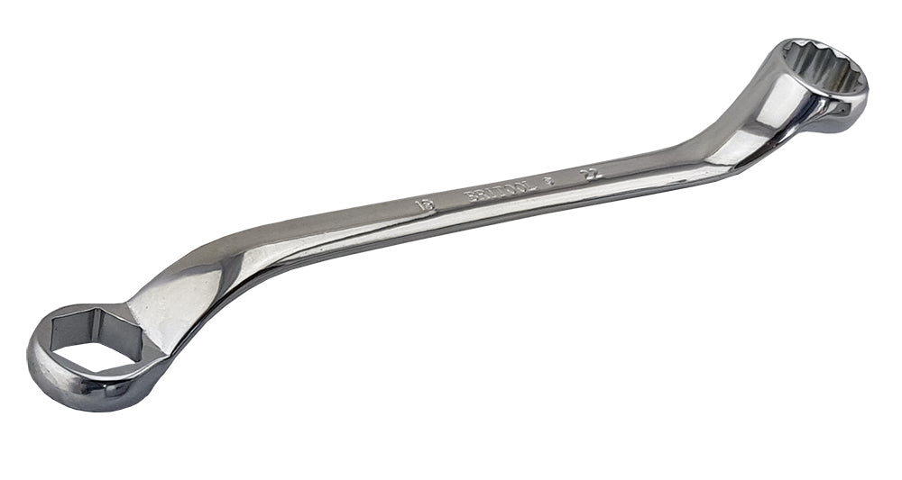 Britool England 19 X 22mm Hexagon / Bi-Hexagon Ring Spanner Wrench Rhbm1922