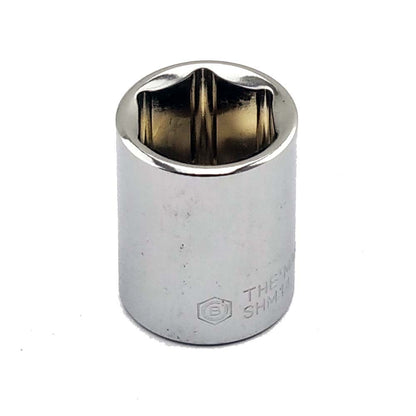1/4"SD Britool Hallmark Hexagon / 6 Point Metric Sockets 4 - 14mm V2