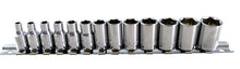 1/4" Sq. Dr. Socket Set (6 Point) 4-14mm From Britool Hallmark