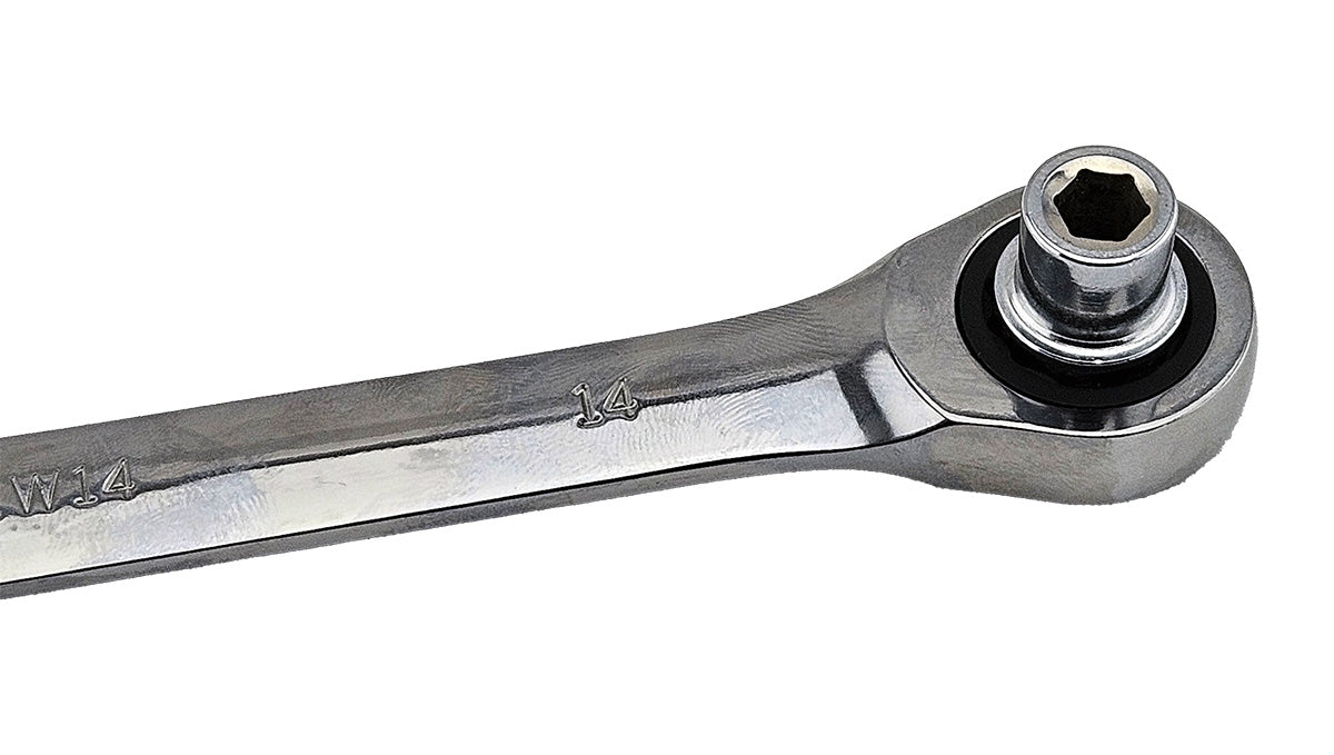 Britool Hallmark 4pc Ratchet Spanner Adapter Set