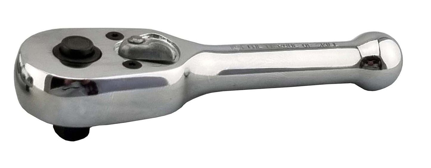 Stubby Ratchet 1/4" Sq Drive Britool Hallmark - Srcomp