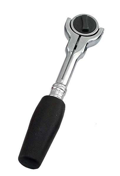 1/4" Drive Swivel Head Ratchet stubby design from Britool Hallmark - SRFFT